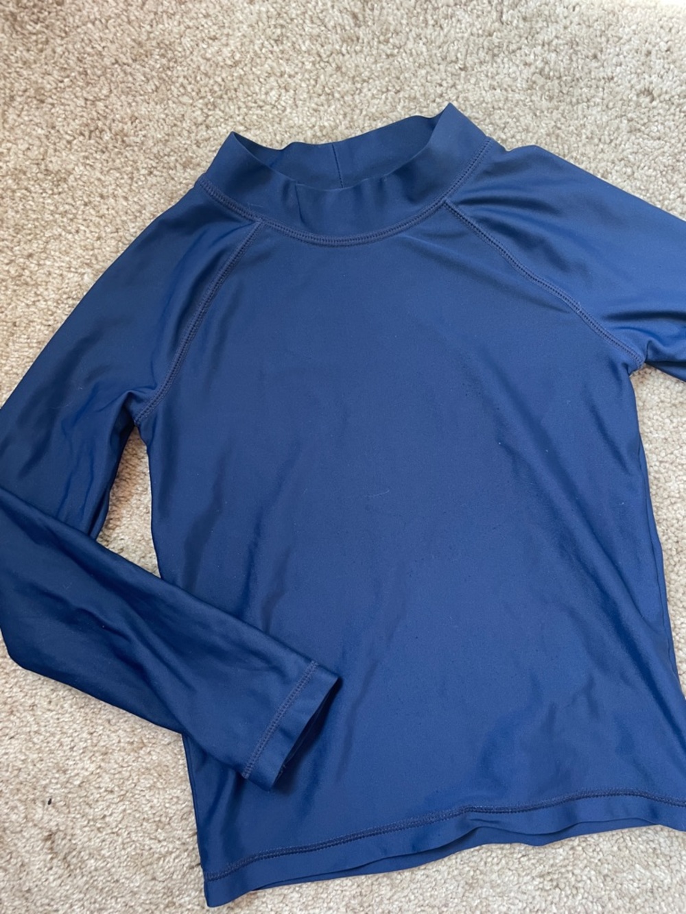 Navy Blue Long Sleeve Rashguard